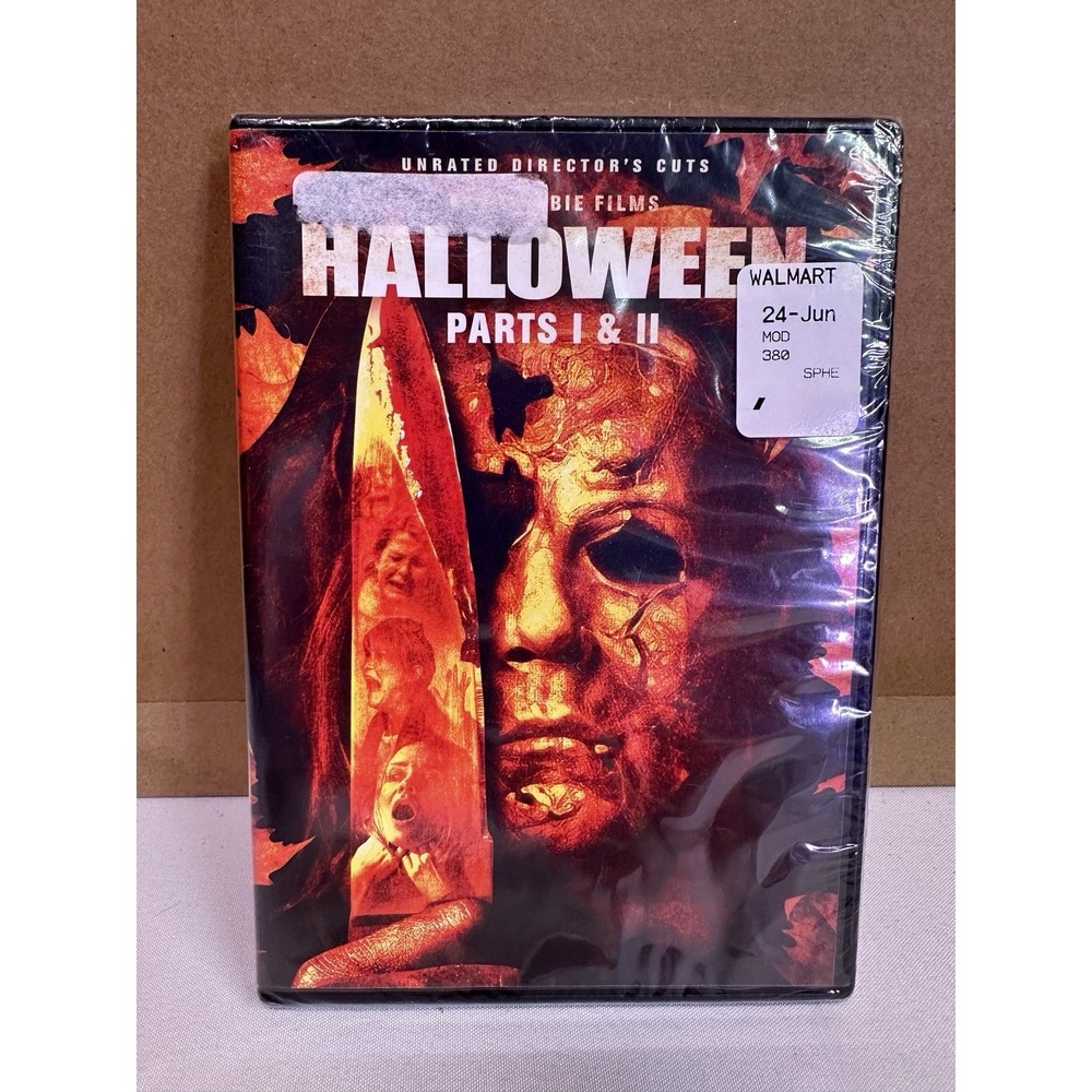 Halloween Parts I & II DVD Rob Zombie Unrated Director's Cuts Cut Horror Movie